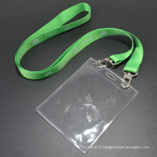 Factory custom polyester design your own lanyards with id card holder